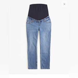 Abercrombie & Fitch Maternity Ankle Straight Jean